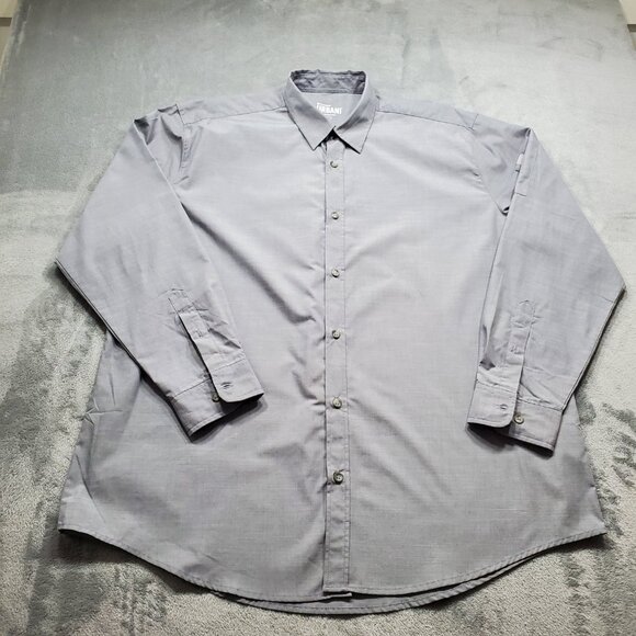 Chef Works Urban Collection Long Sleeve Button Up Chef Shirt Gray Men Sz XL - Picture 1 of 11